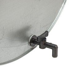 62-1-020 Умывальник оцинкованный, с краном и крышкой, 20л Россия