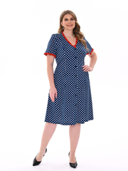 4549 Халат на пуговицах