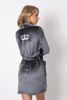 EVE DARK GREY Халат женский