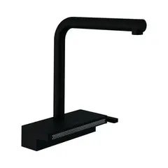Смеситель для кухни, черный Hansgrohe Aquno Select M81 73836670