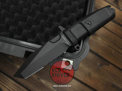 Нож Extrema Ratio Fulcrum C Black P/S А+++ V.2026 - черная рукоять, черный клинок