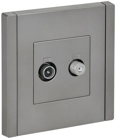 FORTE&PIANO Роз. двойная TV+SAT FP538 ст. IEK