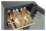Винный шкаф Zugel ZCWI310DB черный