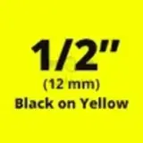 Лента Epson Tape - LK4YBW Strng adh Blk, Yell 12, 9