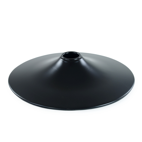 База D-385 мм, Black, черное круглое основание барного стула, диск