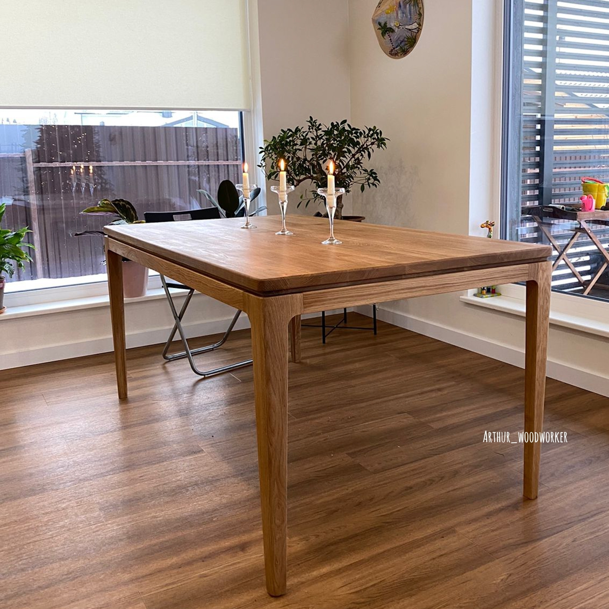 Кухонные столы из массива дерева купить в Москве — мебельный интернет-магазин Галатея