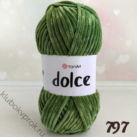 YARNART DOLCE 797, Болотный