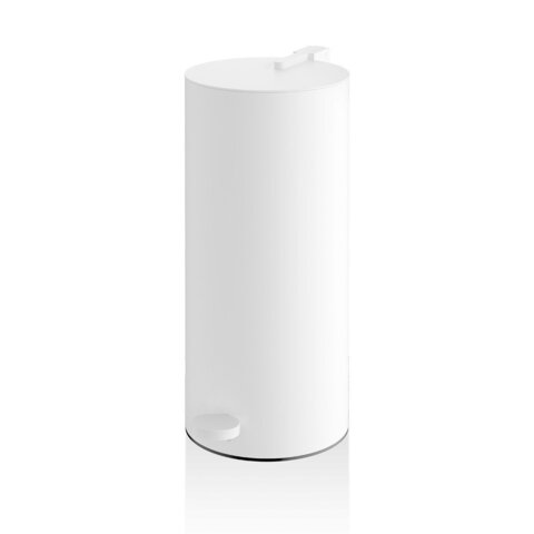 Decor Walther 0612750 Decor Walther Bin 3 Ведро 14.5xh33.5см, с педалью и крышкой, цвет: белый матовый