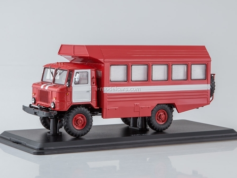 GAZ-66 KSP-2001 fire engine 1:43 Start Scale Models (SSM)