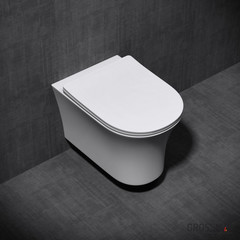 Унитаз подвесной Grossman GR-4444S (с тонким сиденьем)