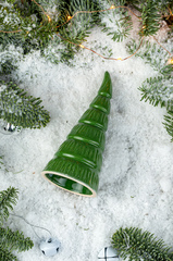 Декоративная статуэтка Green Christmas Tree, 15 см, Россия