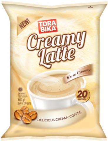 купить Кофе растворимый Tora bika Creamy Latte, 20 шт по 30 г (Тора Бика)