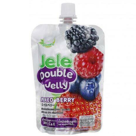 Желе фруктовое Jele Double Jelly ягодный микс, 125 г