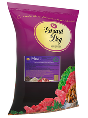 Grand dog корм сухой для взрослых собак крупных пород лёгкое, рубец бараний мясо