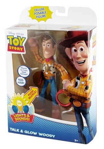 Toy Story Talk & Glow Deluxe Figures - Woody