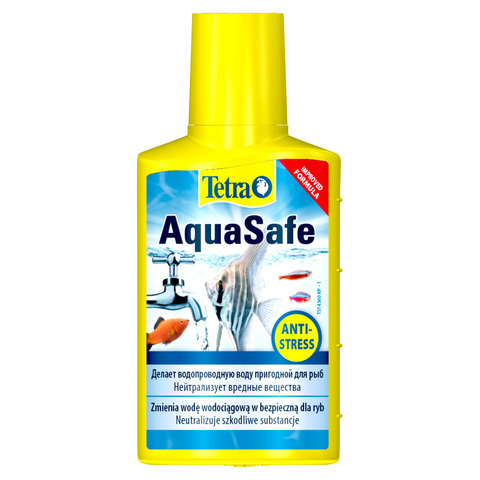 Tetra AquaSafe кондиционер для подготовки воды аквариума (50 мл)