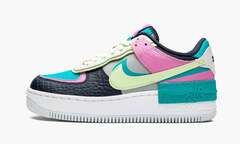 Air Force 1 Low Shadow WMNS "Barely Volt Oracle Aqua"