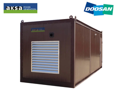 Дизельный генератор AKSA AD 630 в контейнере ПБК-5 с АВР