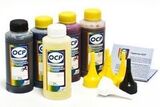 Спецкомплект водных чернил OCP для картриджей HP #940 SAFE SET (C, M, Y 126, BK35) 100 gr x 4