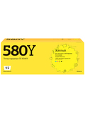Тонер-картридж T2 TC-K580Y для Kyocera FS-C5150DN/ECOSYS P6021cdn (2800 стр.) желтый, с чипом