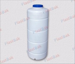 Емкость пищевая вертикальная Пластбак 1000 л. (970 л.) Вертикальная (76x76x225см;белый) - арт.556214