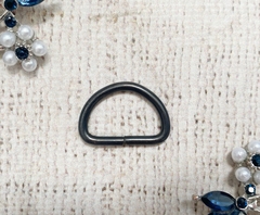 Полукольцо металлическое, ш. 20 мм, оксид