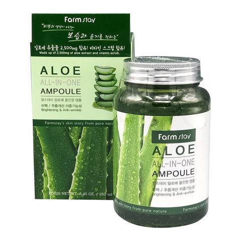 FARMSTAY ALOE ALL IN ONE AMPOULE 250ML