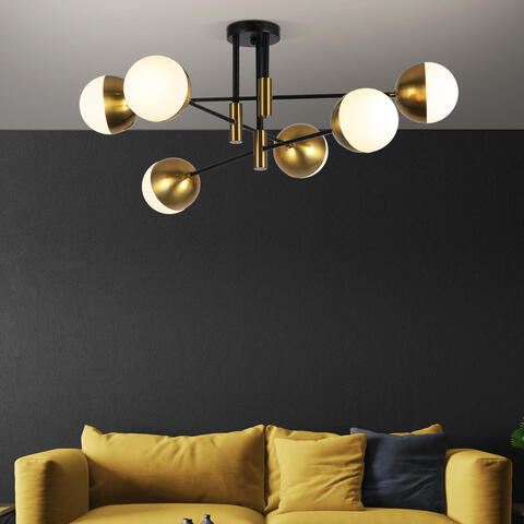 Потолочная люстра 70129/6 латунь