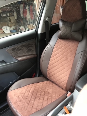 Авточехлы Renault Sandero II / Logan II (с подушками безопасности) с 14г.