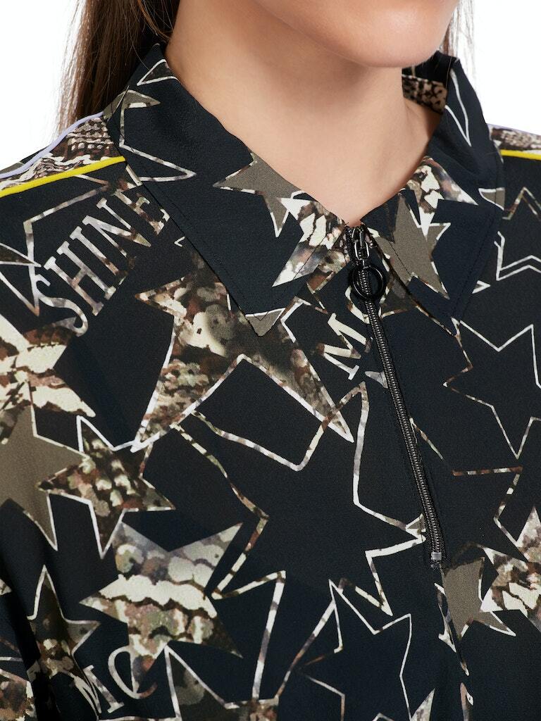 Marc Cain Sports Платье в стиле спорт-шик со звездами