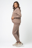 Спортивный костюм для беременных и кормящих 15682 мокко