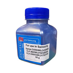 Тонер голубой Samsung SAMSUNG C430/480, CLP360/325 cyan 55 г/фл. Silver ATM