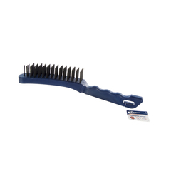 Кордщетка ручная КОБАЛЬТ 5-рядная стальная 280 мм, пластмассовая ручка (248-665)