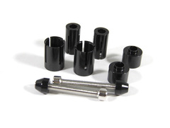 Грузики руля универсальные серебристые R-34