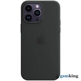 Apple Silicone Case with MagSafe iPhone 14 Pro Max Midnight (Тёмная ночь) MPTP3ZM/A