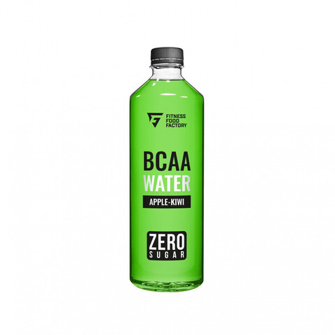 Напиток негазированный с содержанием сока BCAA WATER 6000, 0,5 л, Яблоко - Киви, Fitness Food Factory