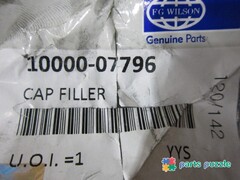 Крышка заливной горловины / CAP FILLER 2" BSP BRASS АРТ: 10000-07796