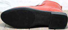 Ботильоны с широким каблуком осень весна Evromoda 1481547 S.A.-Red