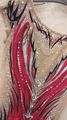 Купальник для художественной гимнастики б/у р.38