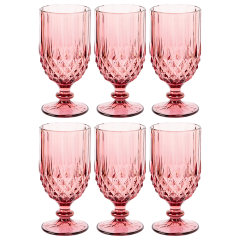 Набор бокалов 6шт 300мл Объект мечты Светский прием Кинг рубин OM-21091717