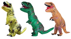 Динозавр надувной костюм для взрослых
