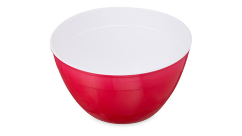 Миска для смешивания 5л Wo Home Valencia красная
