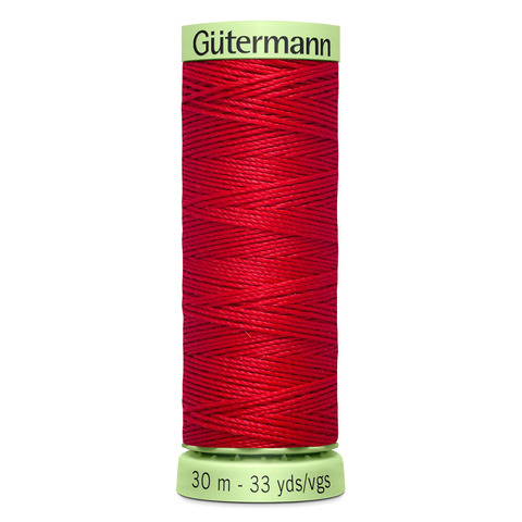 Нить Top Stitch 30/30 м для декоративной отстрочки, Gutermann, 156 красный