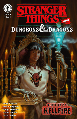Stranger Things And Dungeons & Dragons The Rise Of Hellfire #4 (Cover A)