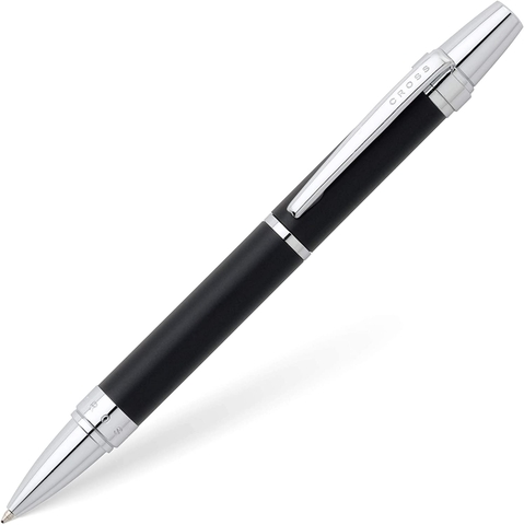 Ручка шариковая Cross Nile, Matte Black CT (AT0382G-7)