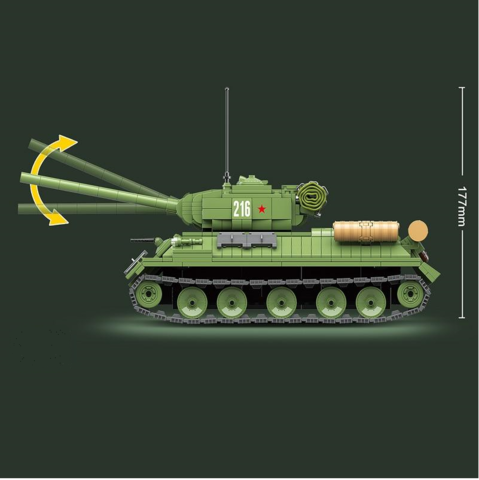 Конструктор Танки Второй Мировой войны средний Советский Танк Т-34