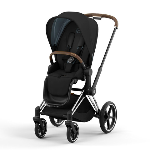 Прогулочная коляска Cybex Priam IV Deep Black