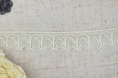 Кружево плетеное, ш. 5,5 см, айвори