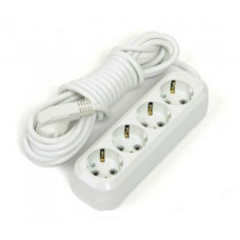 Удлинитель 5м, 4 гнезда, евро MAKEL MGP 154---