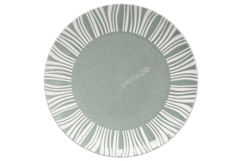 Тарелка обеденная Solaris (Диаметр 27.5 см) - Серо-зеленый